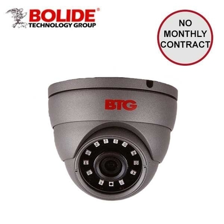 BOLIDE 2MP AHD / TVI / CVI / Analog Eyeball Camera, 1/3" CMOS, 3.6 mm Fixed Lens, IR Up to 65 ft., Control BOL-BTG1209IROD-AHQ